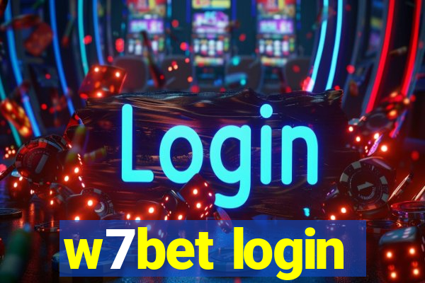w7bet login